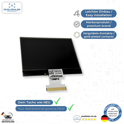 Display lcd fis premium - lcd, vw