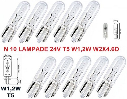 24v lampadine w2x4 6 - lampadine, w1.2w