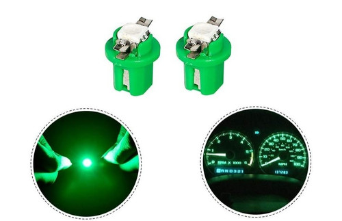 Lampadine led verde - b8.5d,